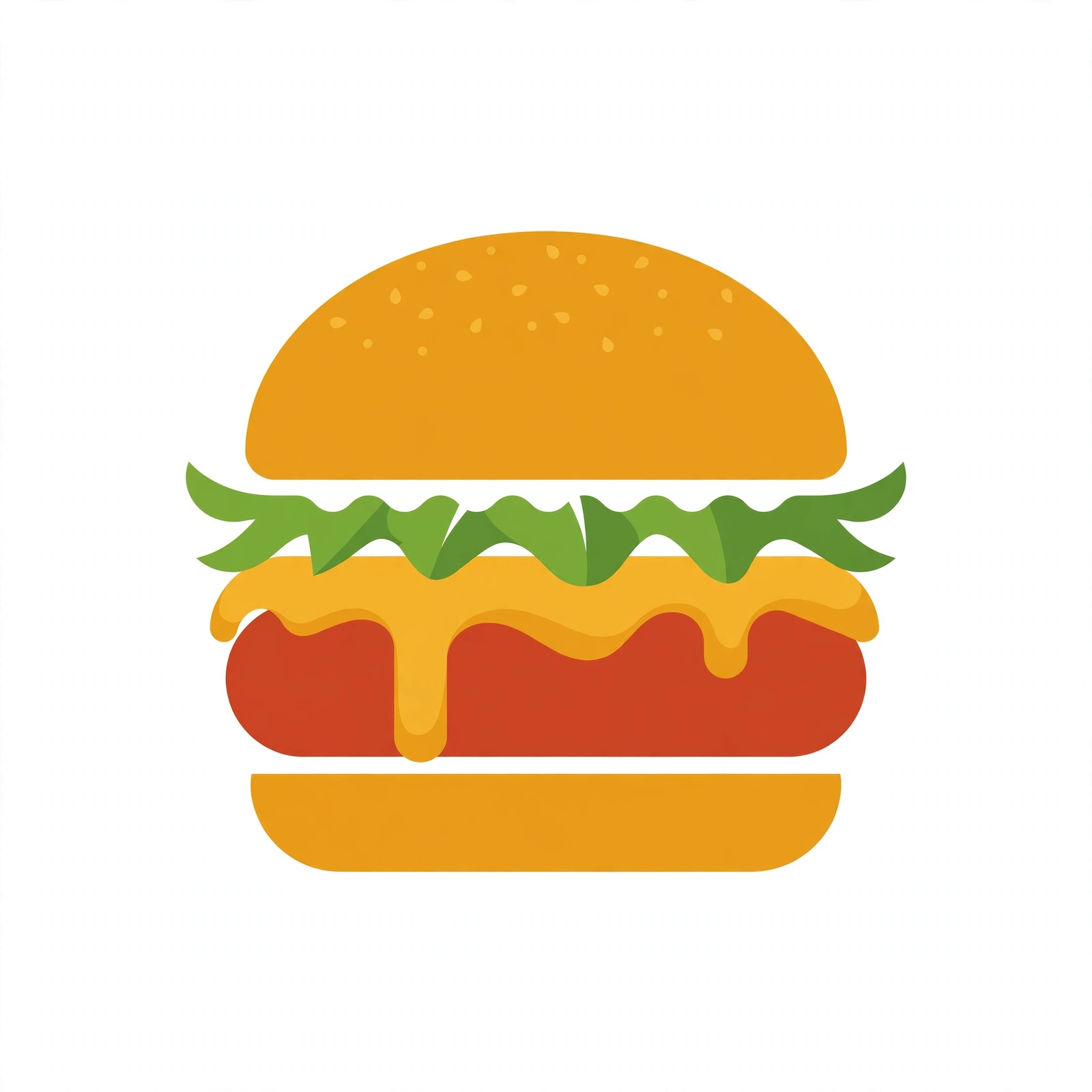 McDonalds Menu logo - burger with golden arches